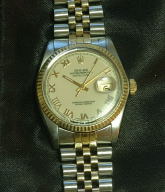 Rolex Oyster Perpetual Datejust steel and gold